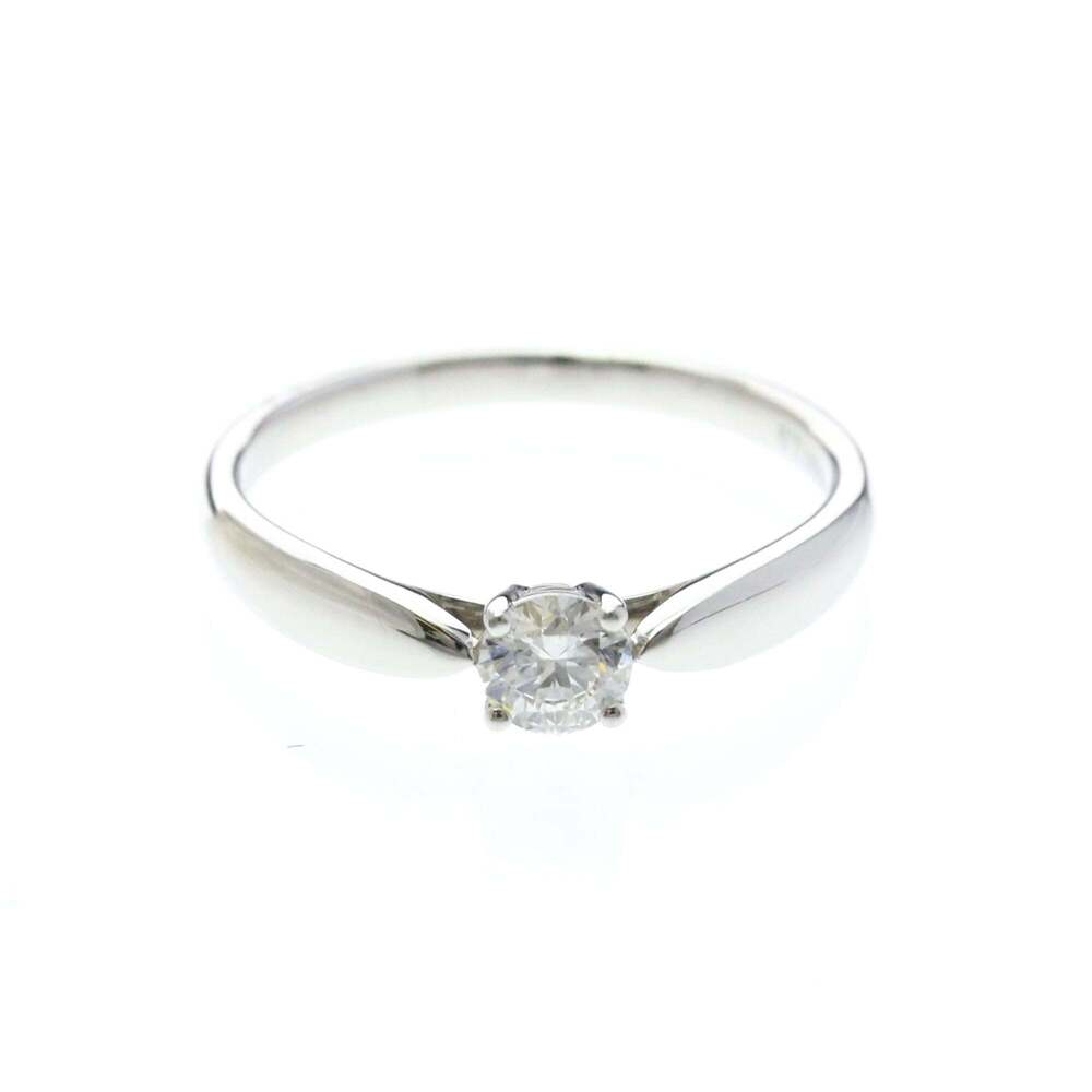 Tiffany & Co. Harmony Solitaire Platinum with RBC Diamond I/VS1 .24CT